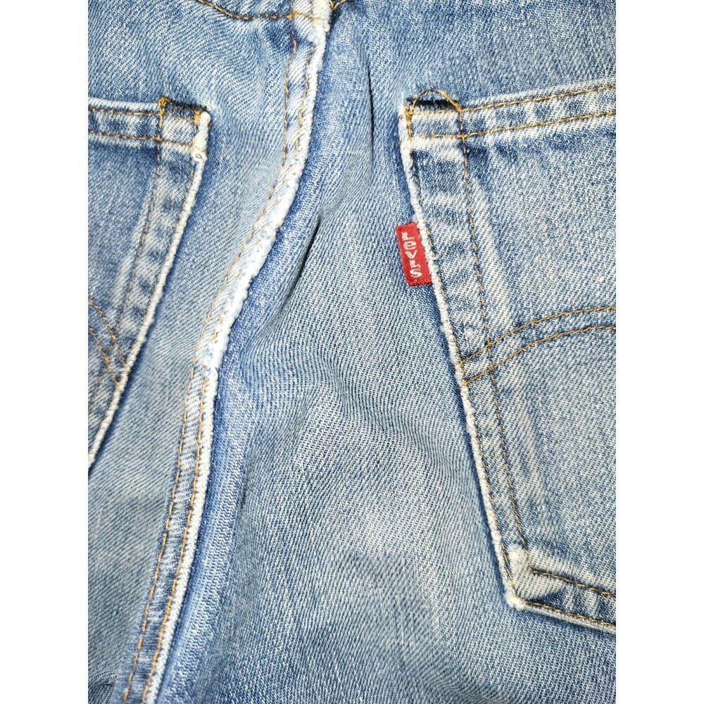 Vintage 1975 Levi's 505 Single Stitch Jeans Talon 42 Zip W29 L34 Factory 8... - Picture 5 of 16